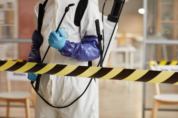 Professional Infectious Disease Decontamination technician working in Dover, FL